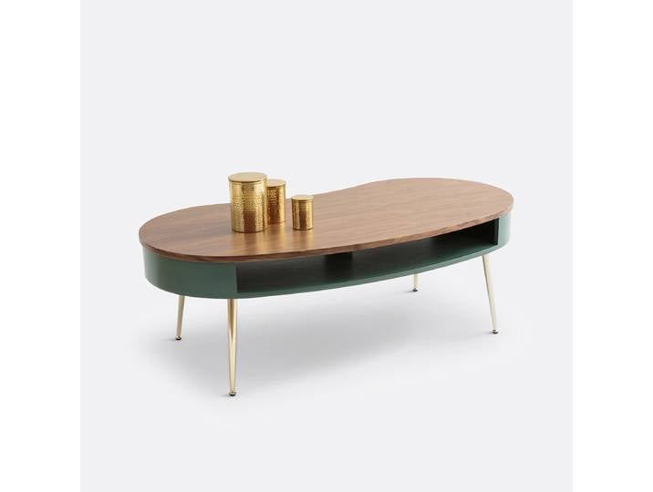 LA REDOUTE Table basse TOPIM Vert,Noyer