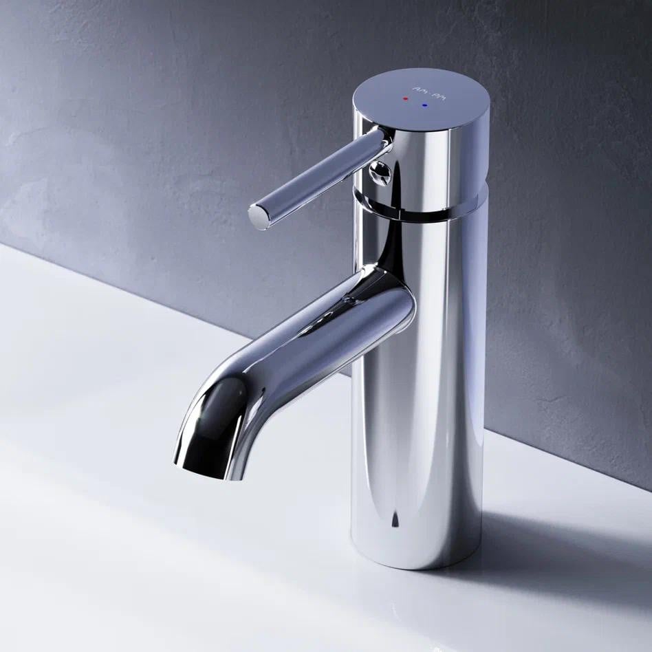AM.PM waterbesparende wastafelmengkraan voor de badkamer, chroom