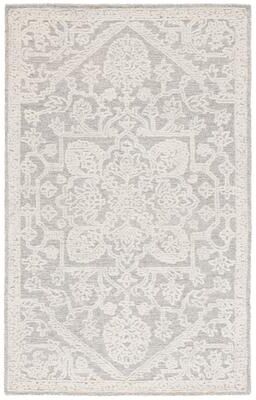 SAFAVIEH Hand-Tufted Ebony Fredy Modern & Contemporary Wool Rug