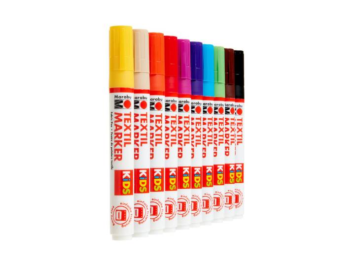 Marabu KiDS Textilmarker 10 Stück