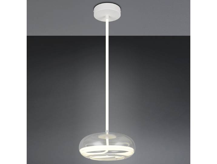 Suspension Tarsia Type A Ø 40cm Blanc Matériau : Métal, Matière plastique Surface en métal : Laqué Type de matière synthétique : Polycarbonate
