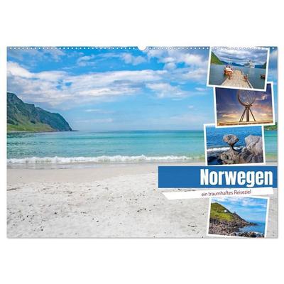 Norwegen - ein traumhaftes Reiseziel (Wandkalender 2027 DIN A2 quer), CALVENDO Monatskalender