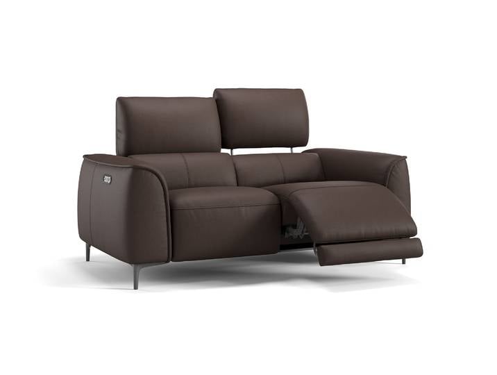 Ledercouch 2-Sitzer COMO Relaxsofa Sofa