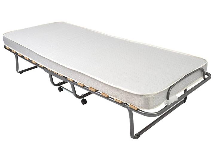 Veraflex Colonia Klappbett, 80x200cm, Anthrazit, Liegefläche 190cm, Klappliege