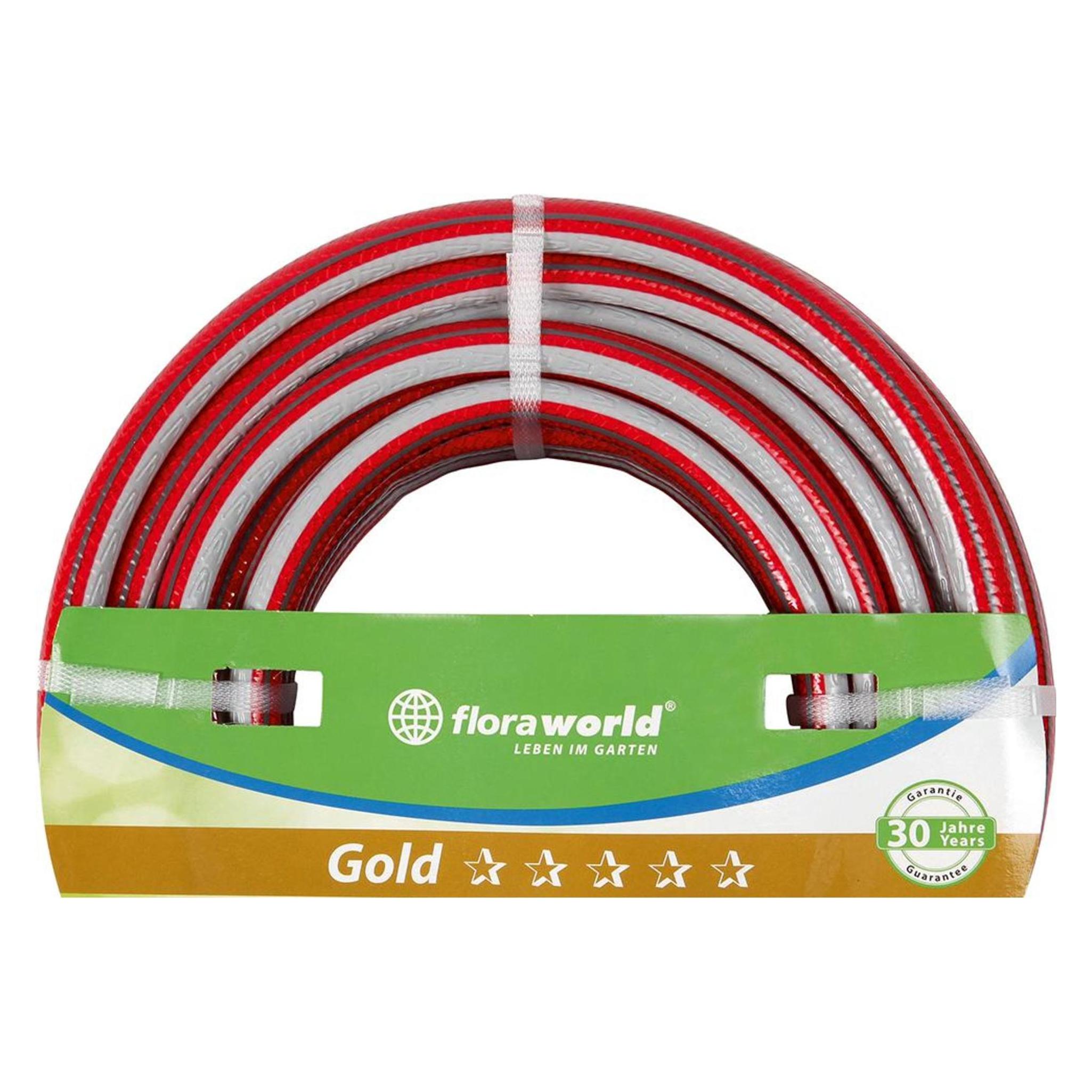 Floraworld Profi-Wasserschl. 3/4"10m NTS rot (10 m) (4047883093107)