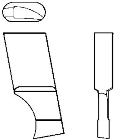 Messer für Kreisschneider HM 00A8 GFS ; GFS Werkzeuge & Metallverarbeitung (22012128)