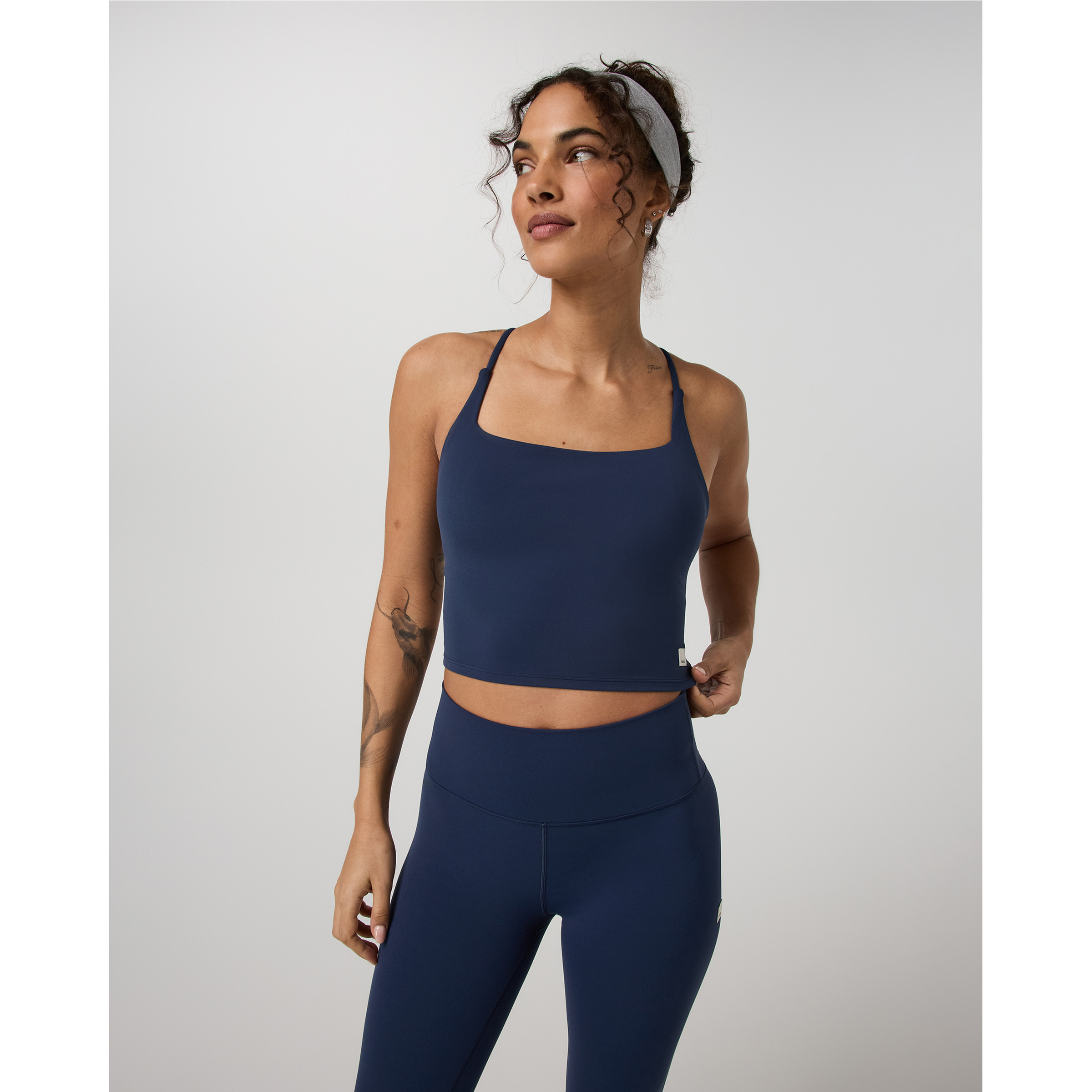 Vuori Allthefeels Strappy Back Top Damen Tanktops blau Größe XS Yoga | Training & Fitness | Lifestyle Elastisch