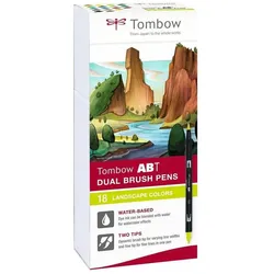 Tombow, Malstifte, ABT Dual Brush Pen sortiert (18x)
