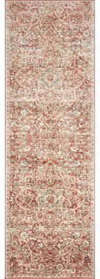 Alexander Home Valeria Distressed Botanical Area Rug