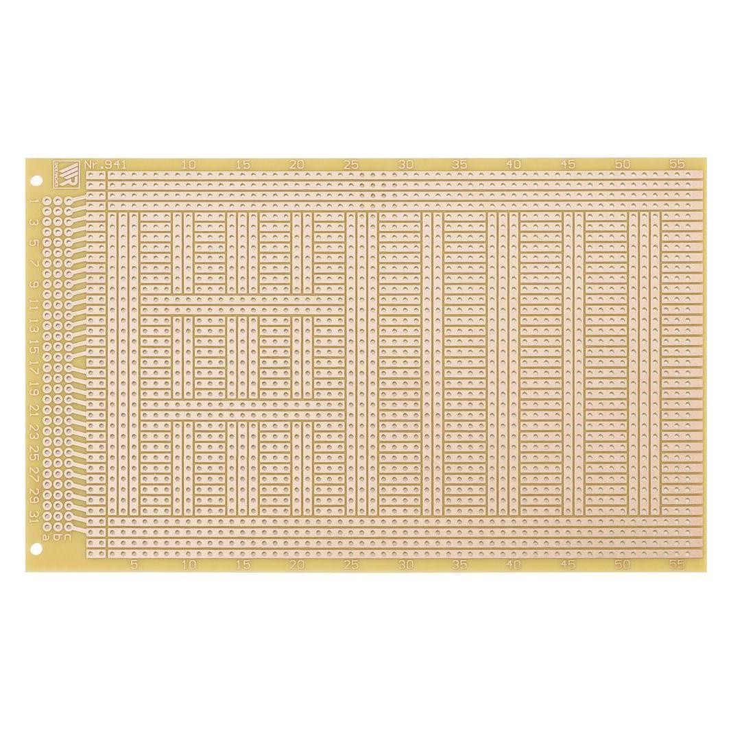 Rademacher WR Europlatine (L x B) 160 mm x 100 mm 35 µm Rastermass 2.54 mm WR-Typ 941 1 St. (941-EP)