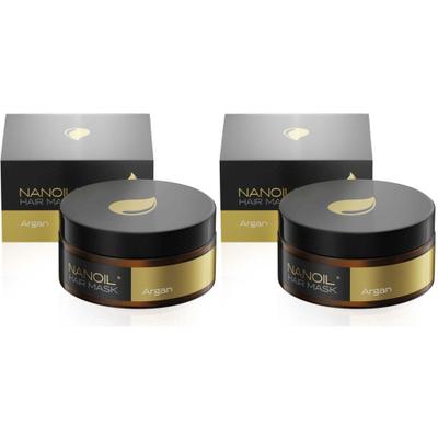Nanoil Argan Hair Mask x2 2x300 ml Creme