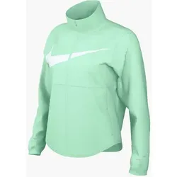 NIKE Damen Unterjacken lg.Arm Da W NK TEMPO SWSH HBR DF JKT, Größe L in BLACK OR GREY BLACK OR GREY