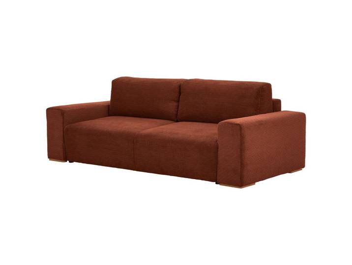 Schlafsofa Vouge Kupferfarben Bettkasten, B: 255 cm