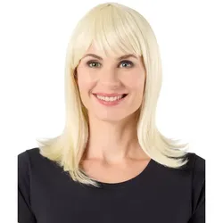 Longbob-Perücke, blond