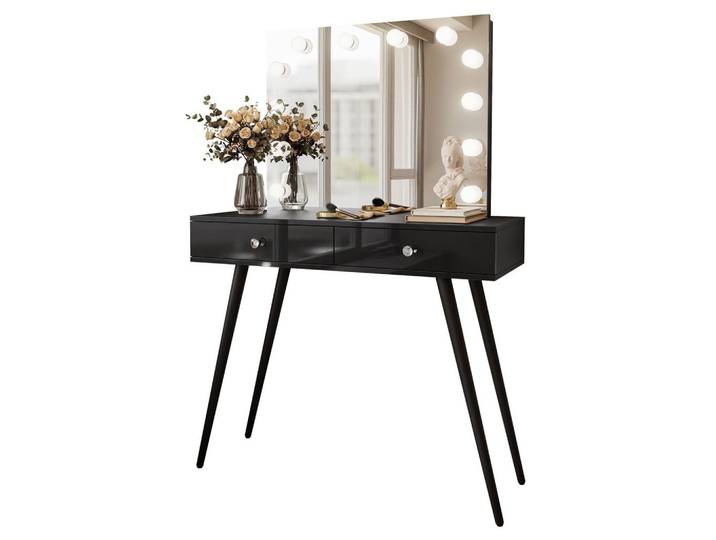 SCHMINKTISCH SIENNA LOFT ELITE mit Spiegel