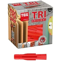 TOX Universaldübel »TRI 5/31« 100 Stück grau
