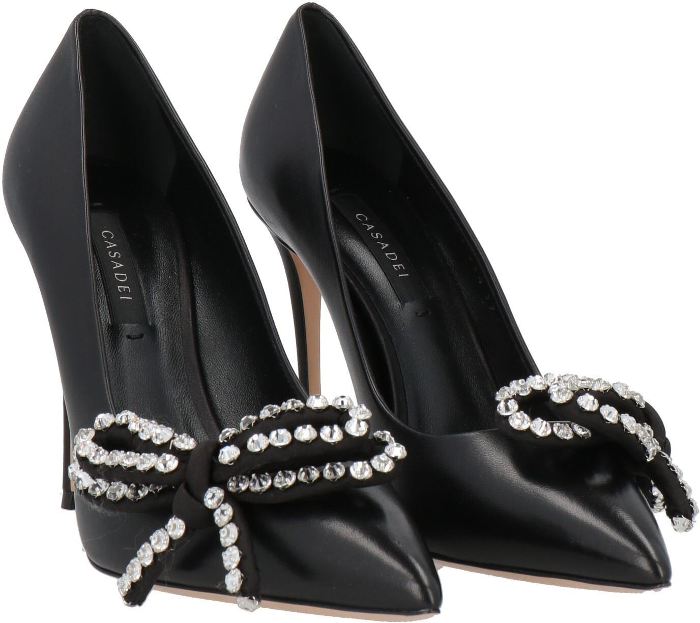 Casadei Zapatos de salón Mujer Negro 36.5,37,40 Mujer