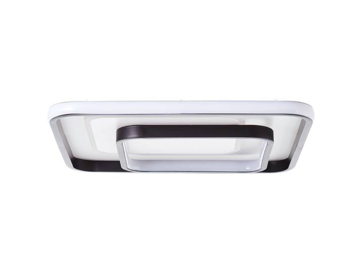 BRILLIANT Cava LED Plafonnier 40x40cm blanc/noir G99383/75