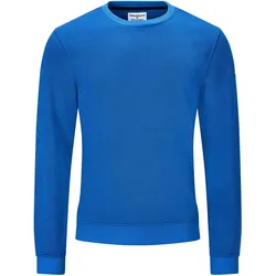 Safeguard, Arbeitsoberteil, ESD Sweatshirt, Rundhals, königsblau, 4XL, Comfort-Fit (4XL)