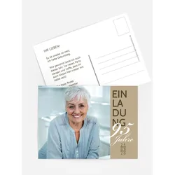 Einladungen zum Geburtstag  selbst gestalten mit Spruch und Fotos im Onlinedesigner bei Meine-Kartenmanufaktur.de