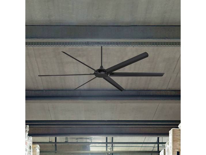 Westinghouse Widespan Deckenventilator, schwarz, schwarz, für Wohn- / Esszimmer, Aluminium, Modern