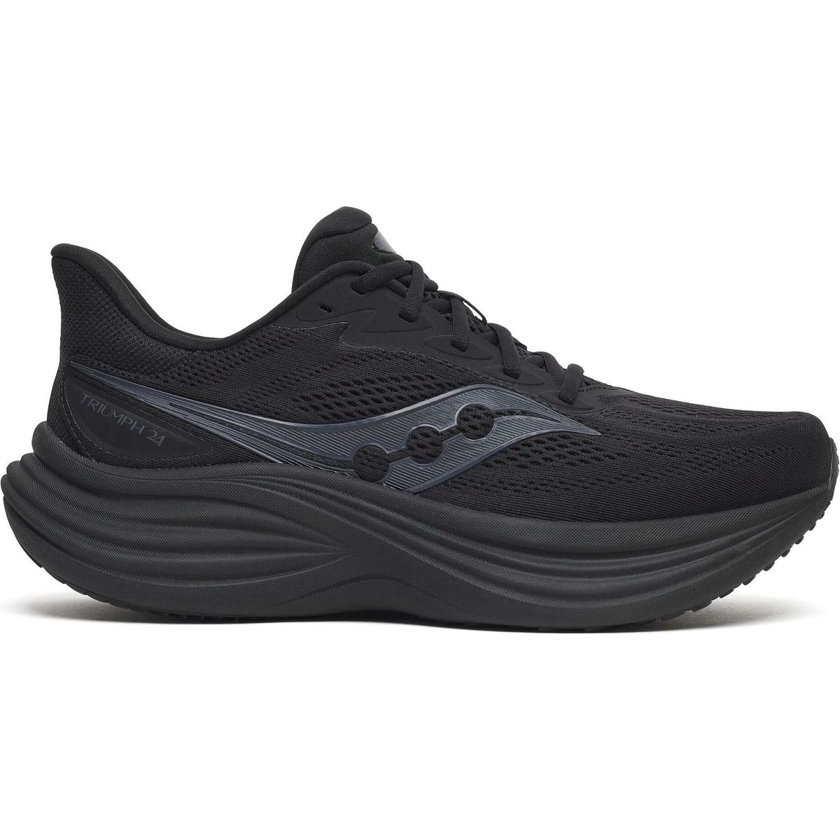 Saucony Triumph 24 Men's triple black (1017) 45 S100997-1017-45-MEDIUM