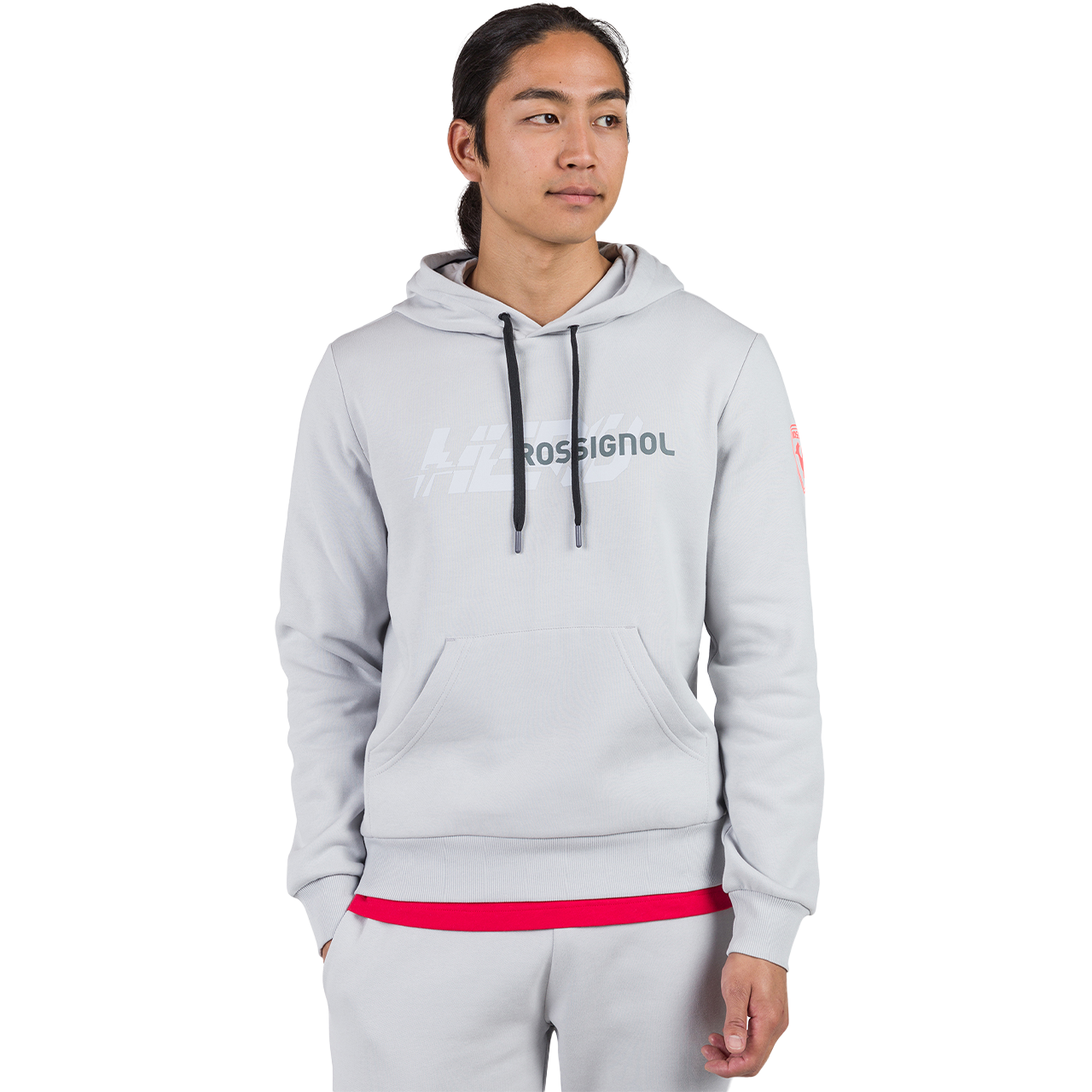 Rossignol Skiwear Hoodie HERO soft grey - L