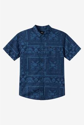 O'Neill s Terrace Standard Fit Shirt in Navy, Size Small