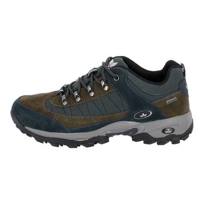 Wanderschuh LICO "Trekkingschuh Santana", Herren, Gr. 48, grau, Veloursleder, Schuhe Wanderschuh