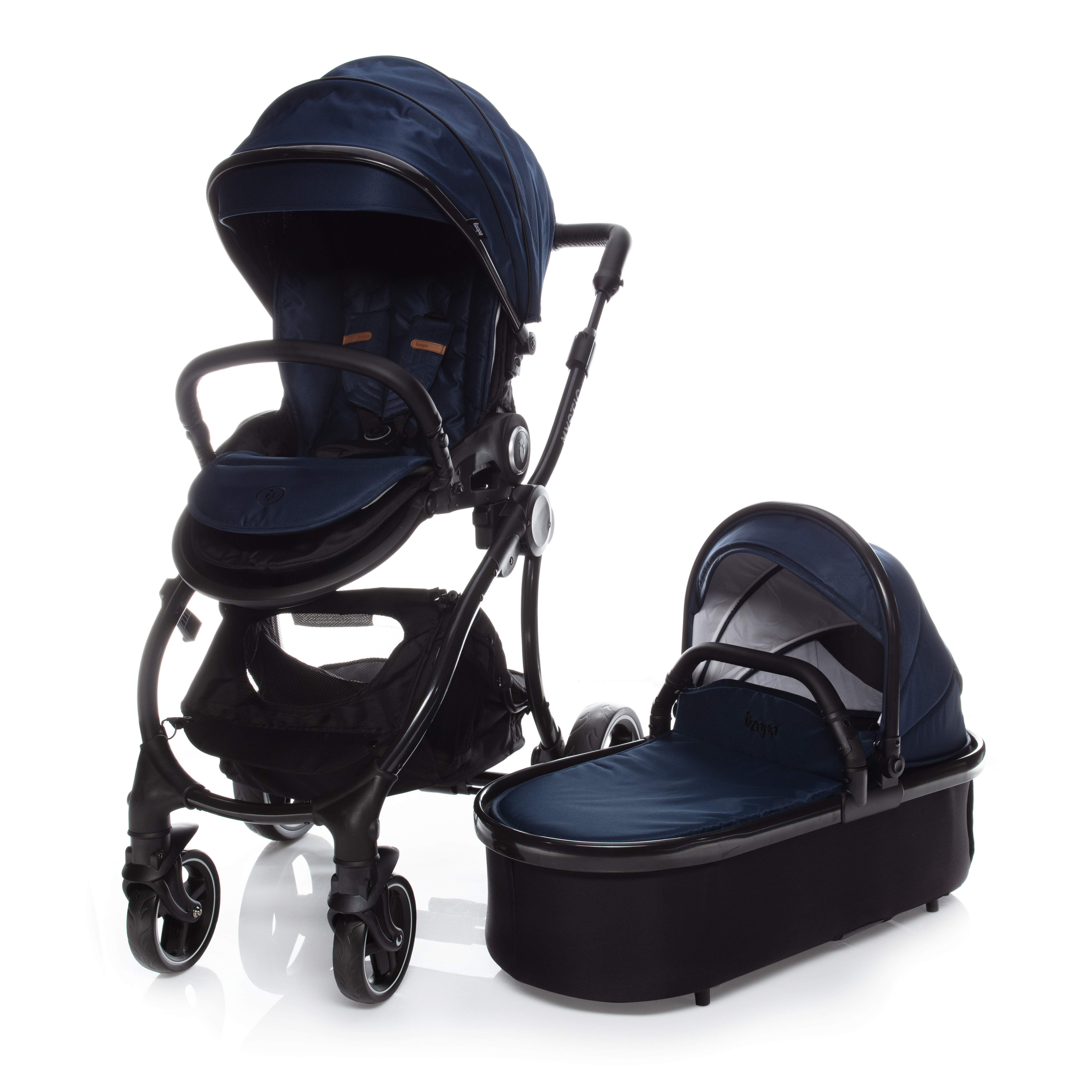 ZOPA Kinderwagen Mystic 2022 Königsblau/Schwarz