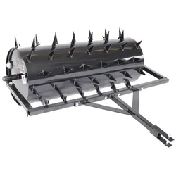 Trolla Aerofizierer 91 cm Anhänger für Rasentraktor Aerofizierer, Rasenwalze zum Anhängen