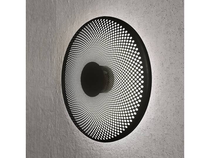 Northern Designer Wandlampe Glint, dimmbar, schwarz, für Wohn- / Esszimmer, Metall, Design, Wandleuchte, Wandlampe Innen