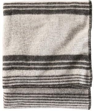 Pendleton EZ-Care Irving Stripe Grey King Blanket