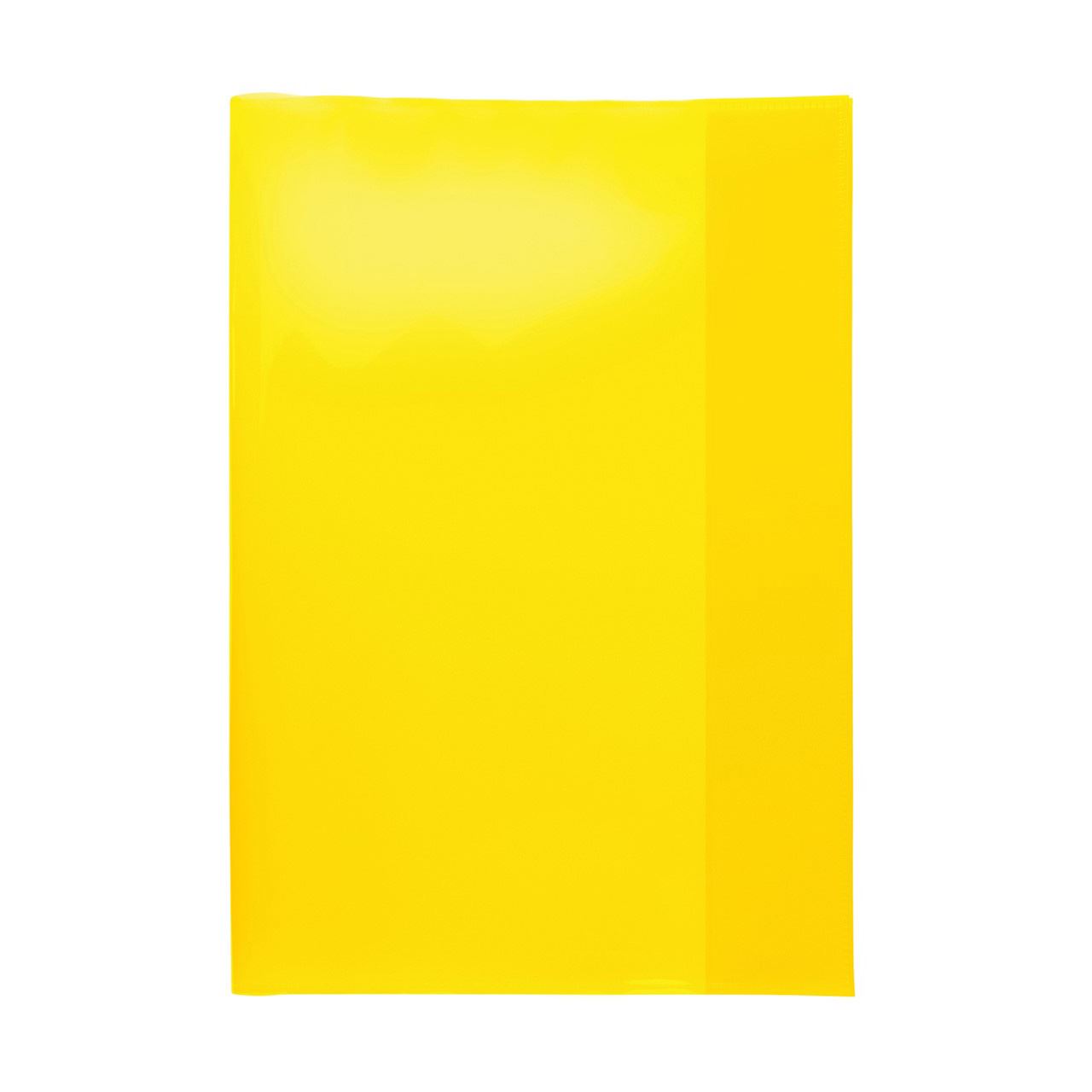 HERMA Heftumschlag PLUS transparent/gelb DIN A4