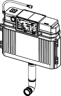 Tece Uni-Spülkasten für TECElux Module, 9820575 9820575