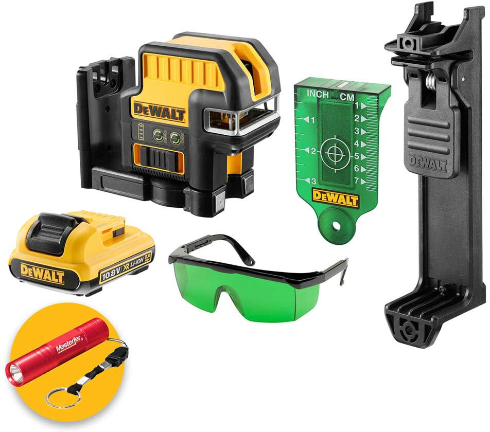DeWalt DCE0822D1G-QW Livella tracciatore laser con raggio verde