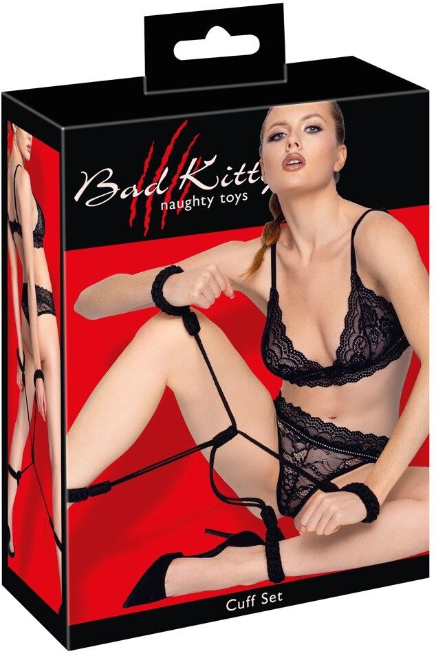 Bad kitty Ensemble de Menottes en Corde