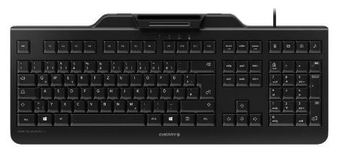 Cherry Secure Board 1.0 Tastatur kabelgebunden, Schwarz