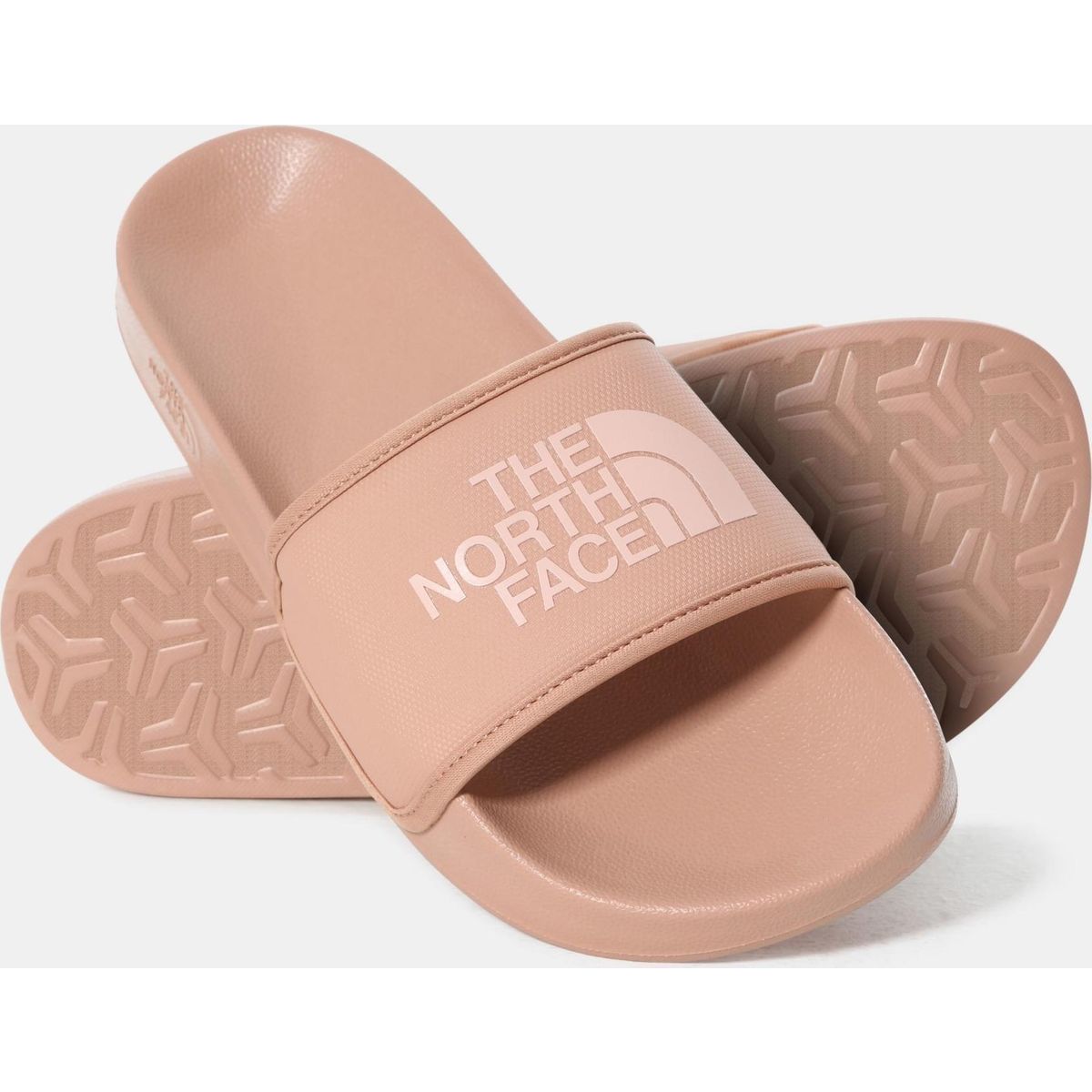 The North Face Womens Base Camp Slide III cafecreme/eveningsandpink (Z1P) 7 NF0A4T2SZ1P-7