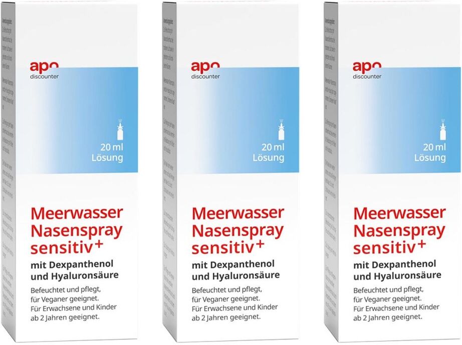 Pflegendes Nasenspray Hyaluron & Dexpanthenol von apodiscounter