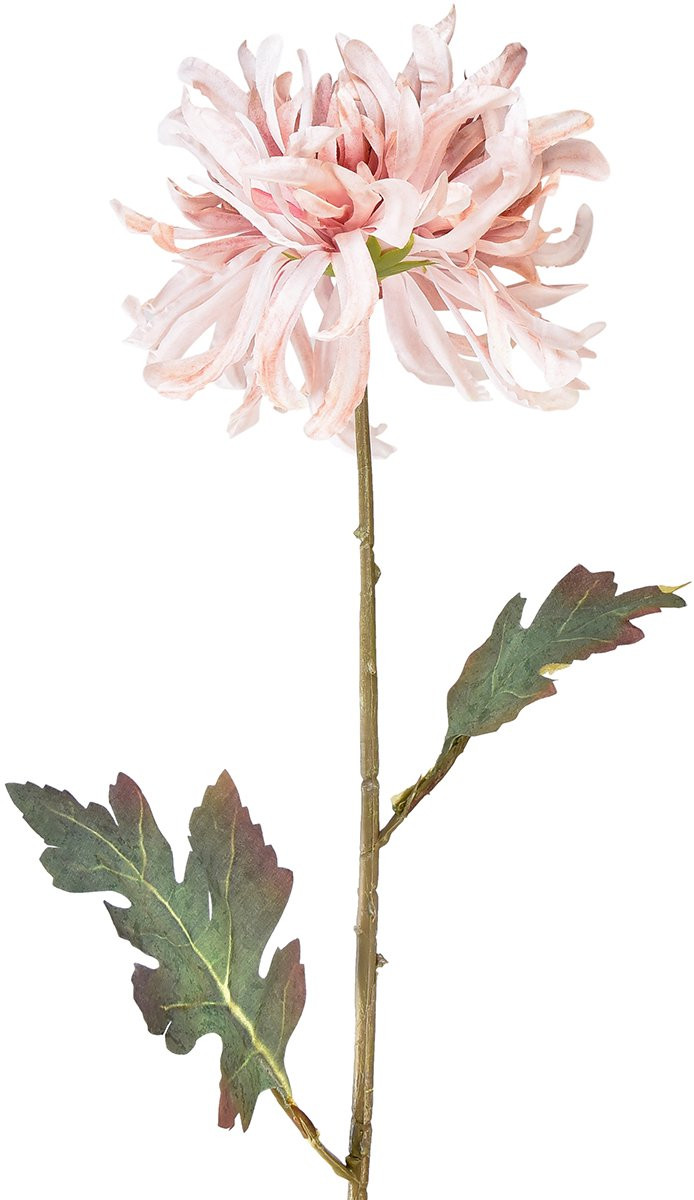 Viana Kunstchrysanten Roze Mauve 2 stuks Ø13cm L72cm