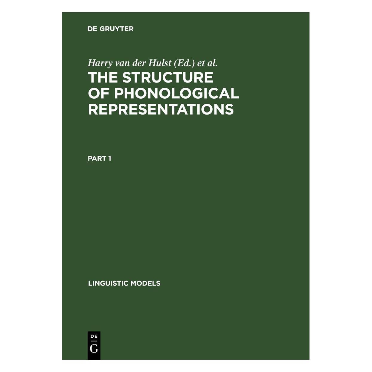 De Gruyter The Structure of Phonological Represent (Englisch, Hardcover, Harry van der Hulst, Norval Smith) (67778326)