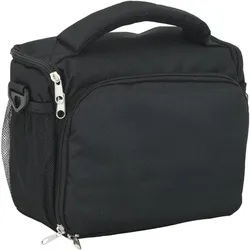 vidaXL Valtonville (Kamera Schultertasche), Kameratasche, Schwarz