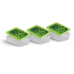 Pro Home Frischhaltedosen 1,25L - Salat - 20x13cm ( 3er Pack )