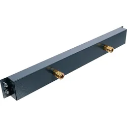 BGS DIY 80191 Druckluft Anschlussleiste 2-fach für Schrankwand System