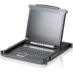 Aten Server - Other Accessories Aten PS/2 VGA 17" LCD Console, KVM Switch, Schwarz