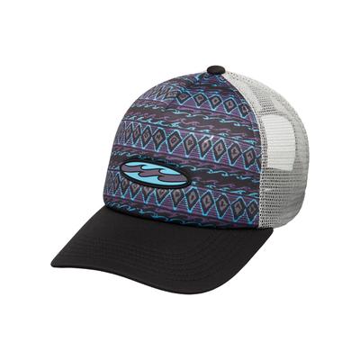 Trucker Cap BILLABONG "Burleigh", Jungen, bunt (schwarz), Baumwolle, Caps