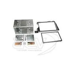 ACV 381275-04 Doppel-DIN Radioblende Einbaurahmen Komplettset SsangYong Actyo...