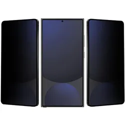 Eiger Mountain Glass Black (Samsung Galaxy S25 Ultra), Smartphone Schutzfolie, Transparent, Schwarz