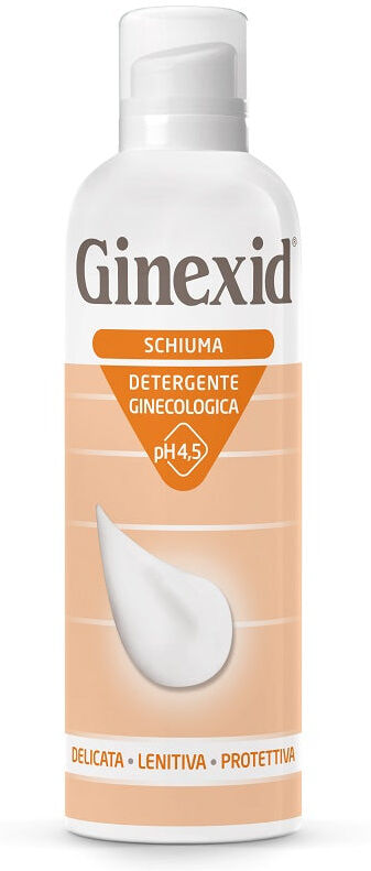 Farma-Derma Ginexid Schiuma Detergente Intima pH 4,5 con Clorexidina 150 ml